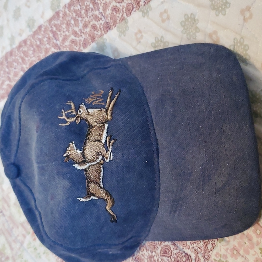 Baseball hat with deer design by KC caps